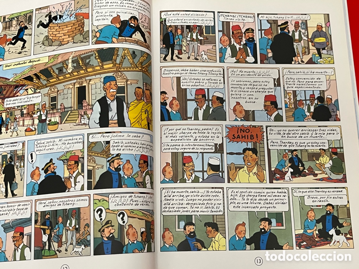 C&oacute;mics: C&oacute;mic Tint&iacute;n en el T&iacute;bet - Herg&eacute; / Juventud - Foto 6