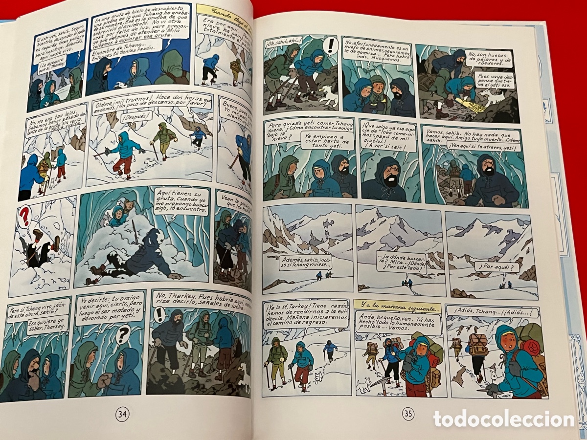C&oacute;mics: C&oacute;mic Tint&iacute;n en el T&iacute;bet - Herg&eacute; / Juventud - Foto 7
