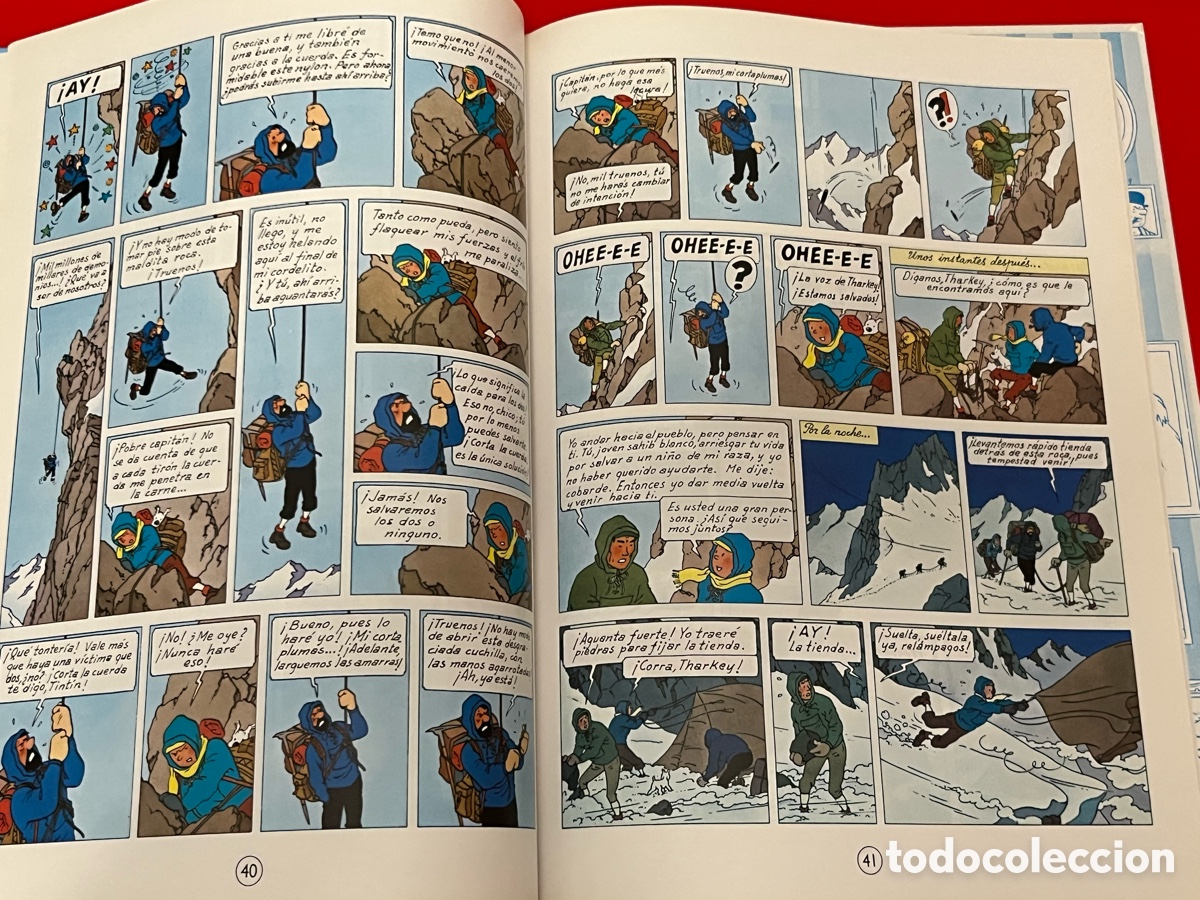 C&oacute;mics: C&oacute;mic Tint&iacute;n en el T&iacute;bet - Herg&eacute; / Juventud - Foto 8
