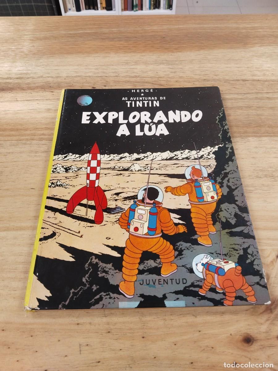 C&oacute;mics: As Aventura de Tintin - Explorando a L&uacute;a - Herg&egrave; - Foto 1