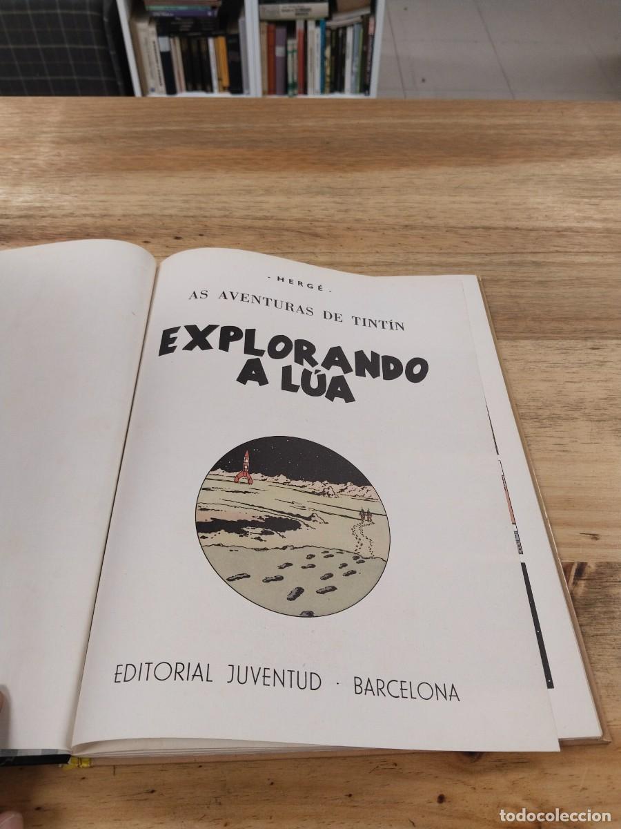 C&oacute;mics: As Aventura de Tintin - Explorando a L&uacute;a - Herg&egrave; - Foto 4