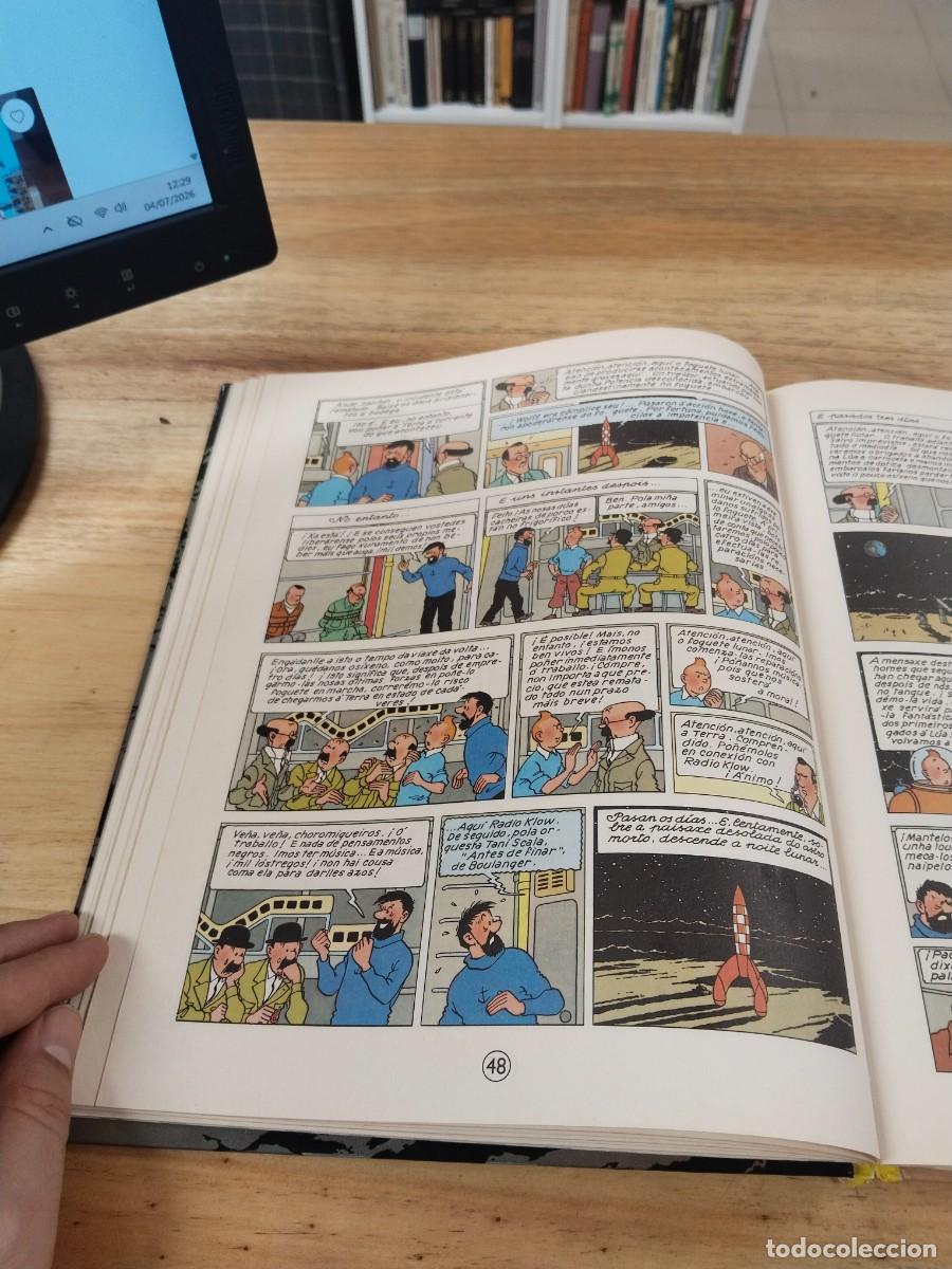 C&oacute;mics: As Aventura de Tintin - Explorando a L&uacute;a - Herg&egrave; - Foto 8