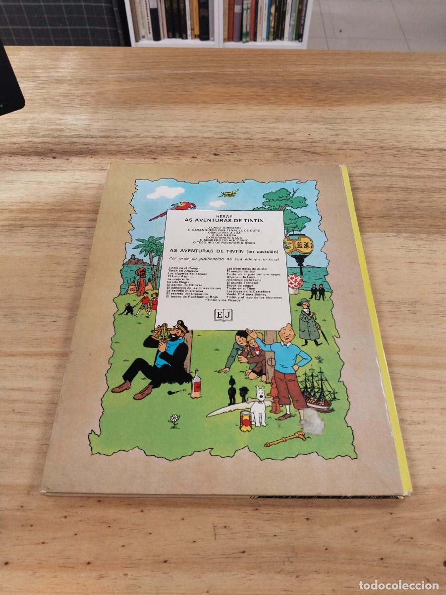 C&oacute;mics: As Aventuras de Tint&iacute;n - Obxectivo: a L&uacute;a - Herg&egrave; - Foto 2