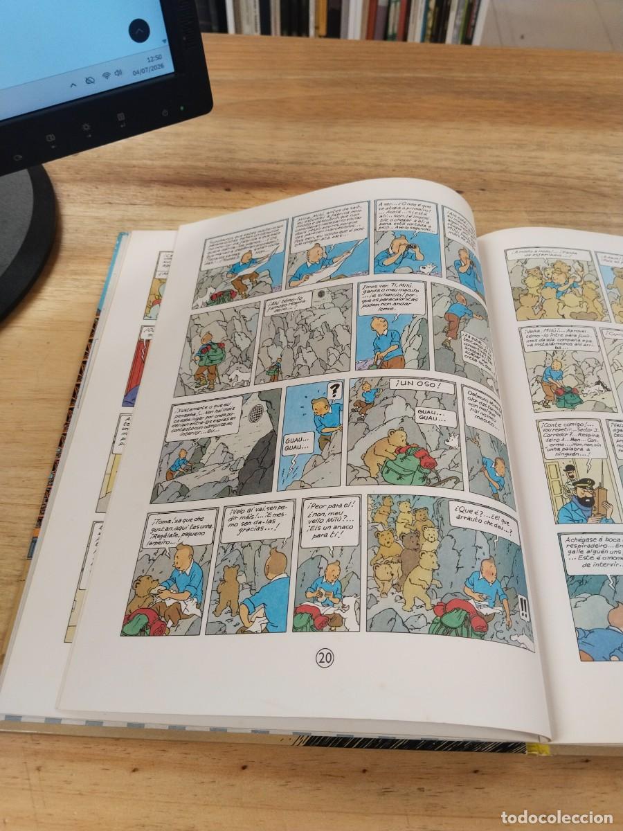 C&oacute;mics: As Aventuras de Tint&iacute;n - Obxectivo: a L&uacute;a - Herg&egrave; - Foto 7