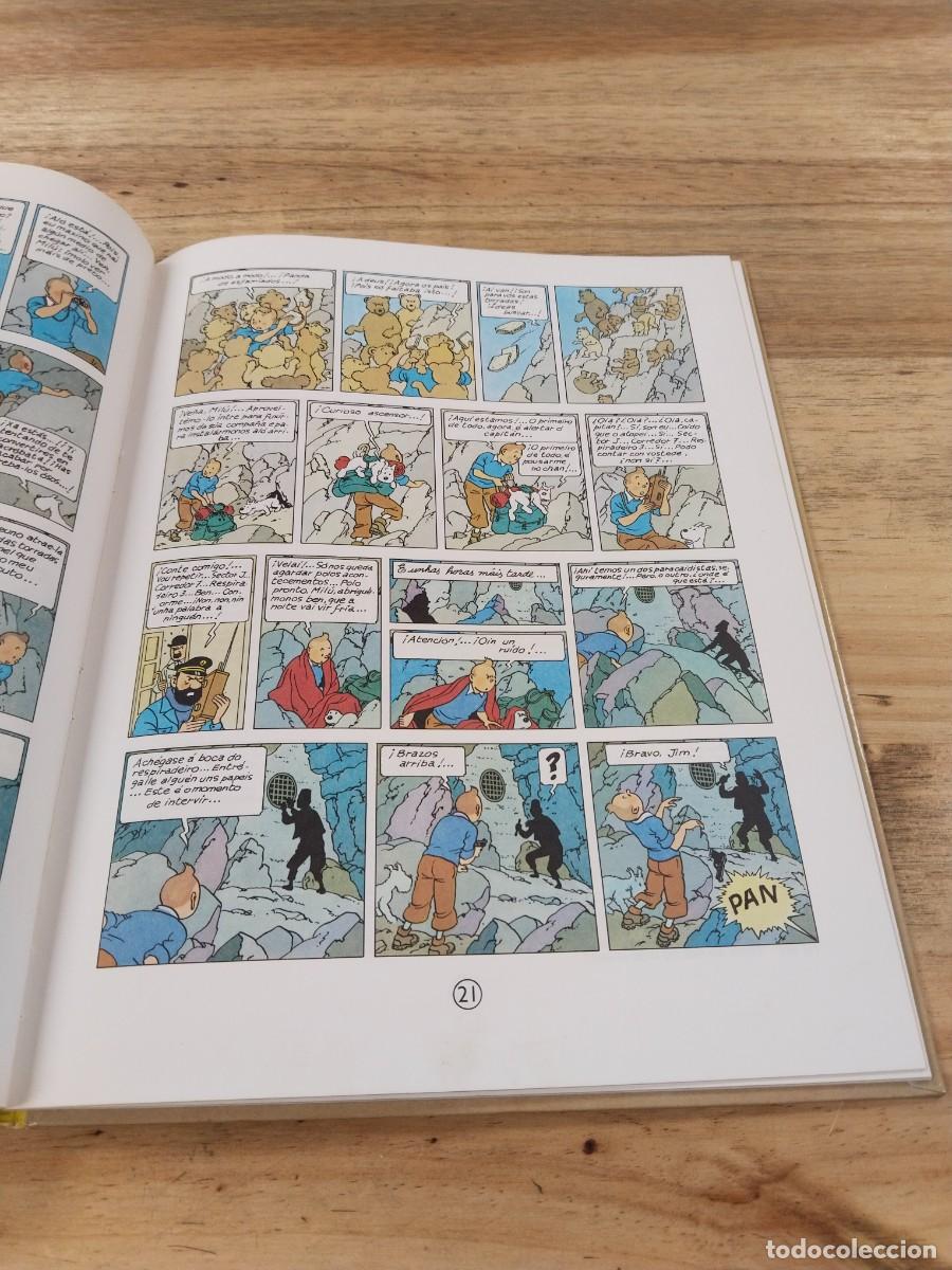 C&oacute;mics: As Aventuras de Tint&iacute;n - Obxectivo: a L&uacute;a - Herg&egrave; - Foto 8