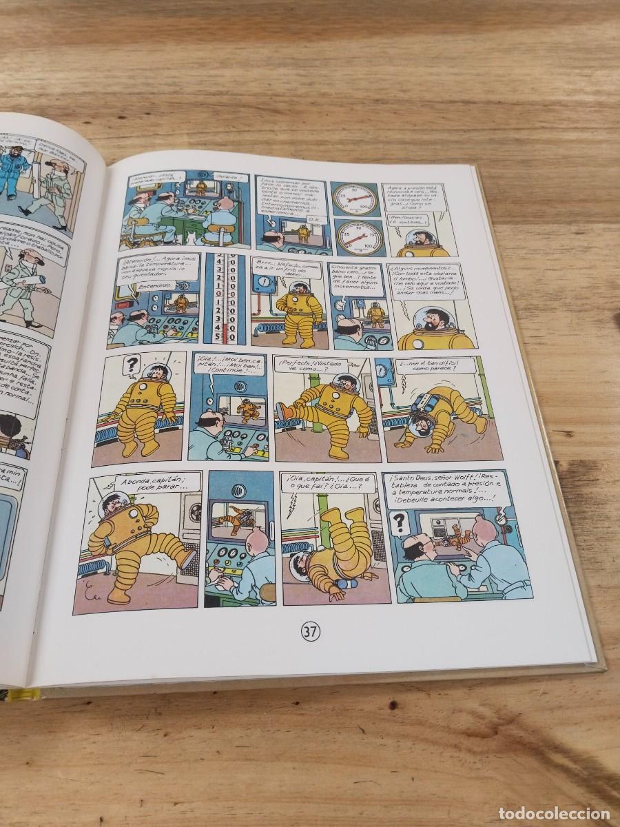 C&oacute;mics: As Aventuras de Tint&iacute;n - Obxectivo: a L&uacute;a - Herg&egrave; - Foto 10