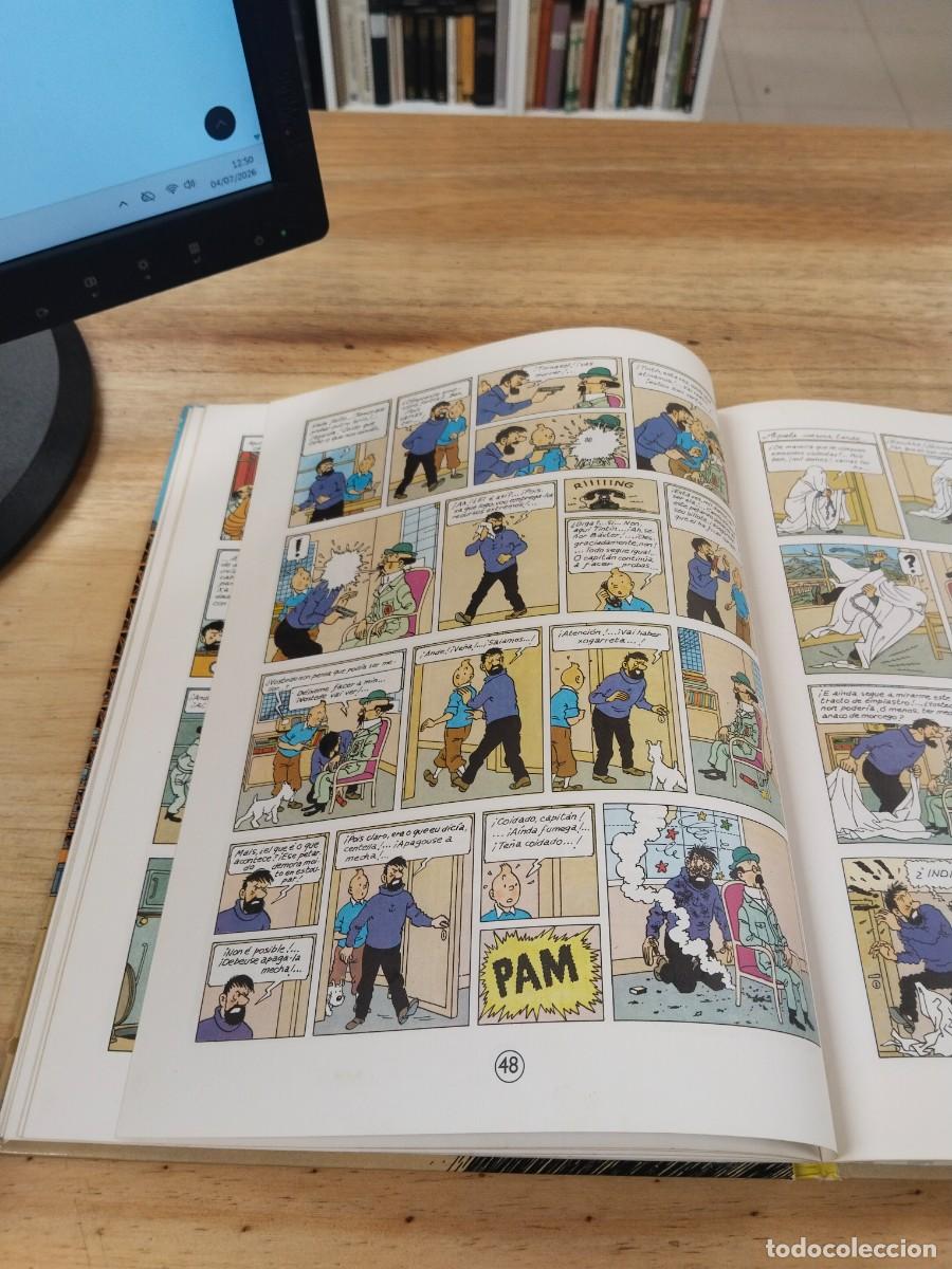 C&oacute;mics: As Aventuras de Tint&iacute;n - Obxectivo: a L&uacute;a - Herg&egrave; - Foto 11