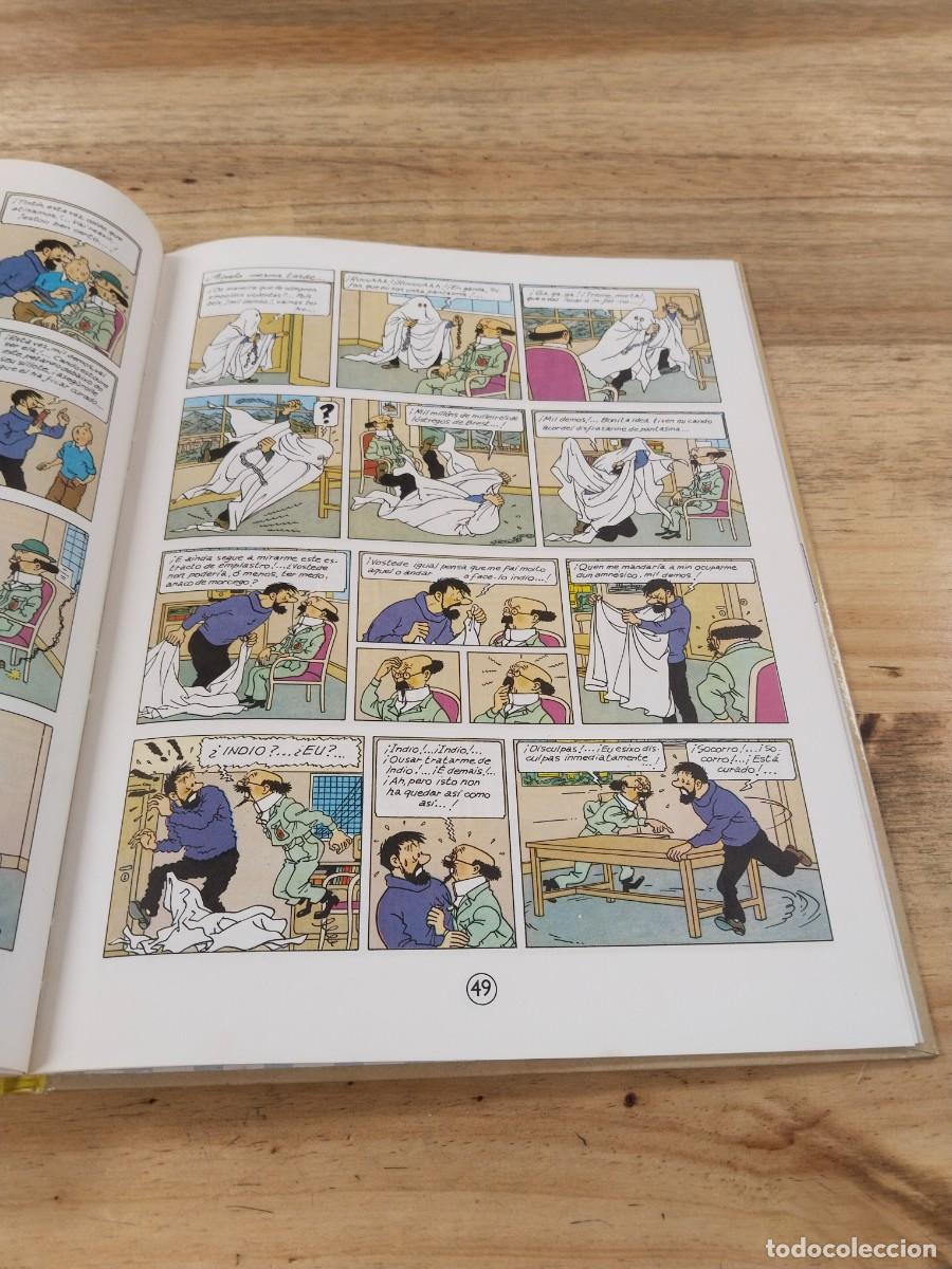 C&oacute;mics: As Aventuras de Tint&iacute;n - Obxectivo: a L&uacute;a - Herg&egrave; - Foto 12