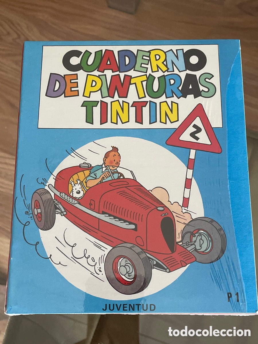 C&oacute;mics: COMPLETO - CUADERNO DE PINTURAD TINTIN