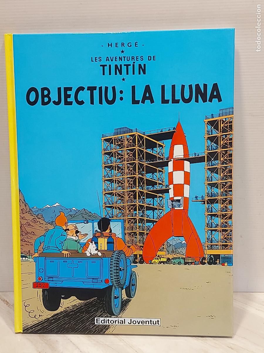 C&oacute;mics: TINTIN | OBJECTIU: LA LLUNA | ED: JOVENTUT | 19&ordf; EDICI&Oacute;-2015 | TAPA DURA | NUEVO