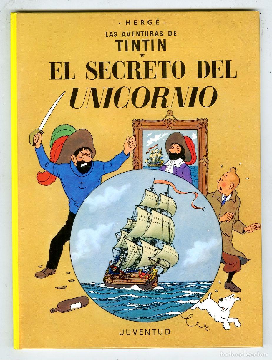 Fumetti: Las Aventuras de Tint&iacute;n El Secreto del Unicornio (Juventud, 1998) - Herg&eacute;