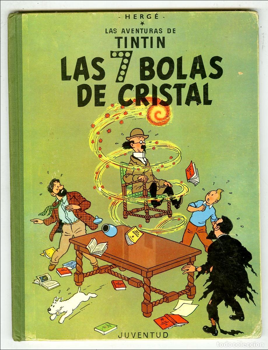 C&oacute;mics: Tint&iacute;n Las 7 Bolas de Cristal / 2 Edici&oacute;n (Juventud, 1967) - Herg&eacute;