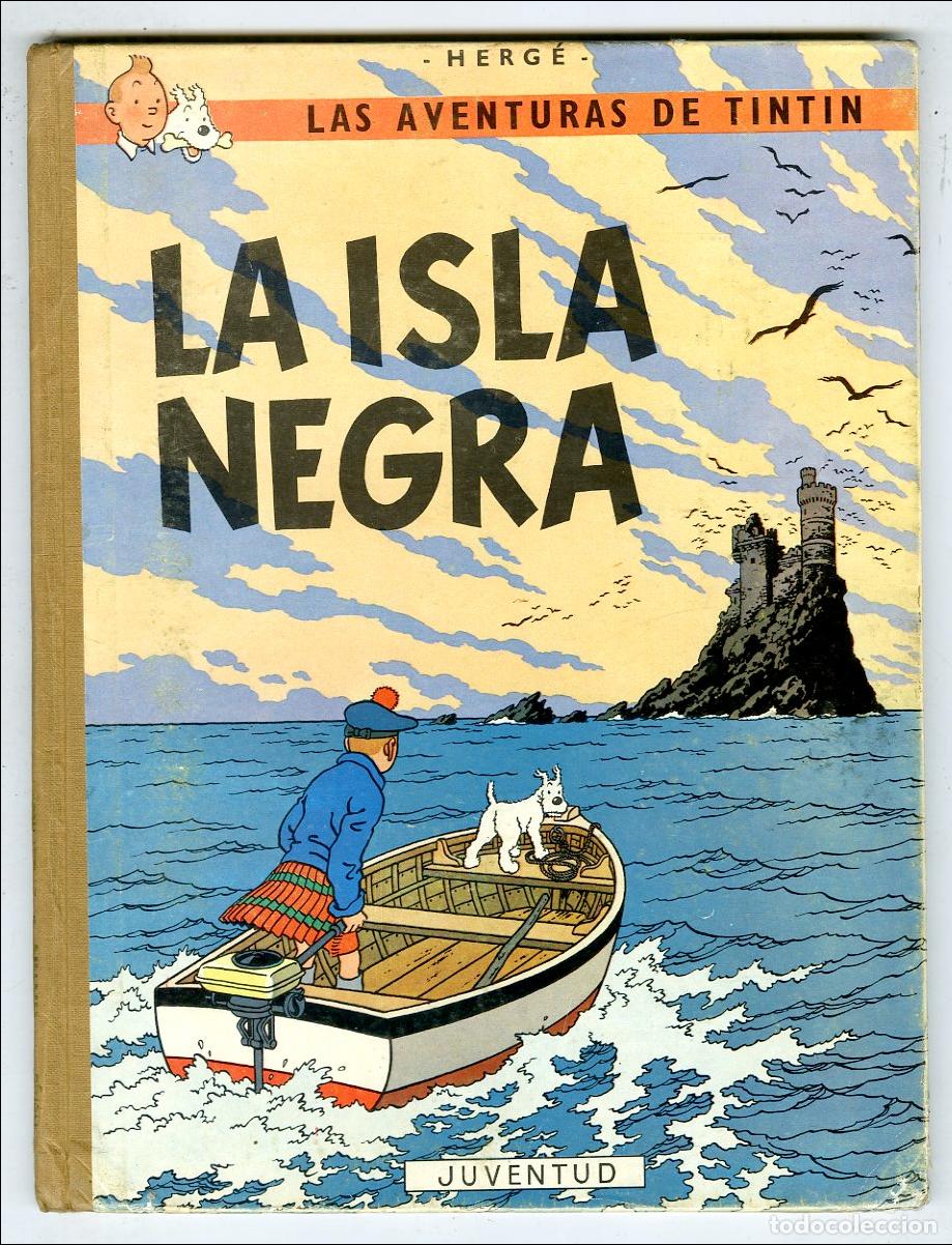 C&oacute;mics: Tint&iacute;n La Isla Negra / 2 Edici&oacute;n (Juventud, 1967) - Herg&eacute;