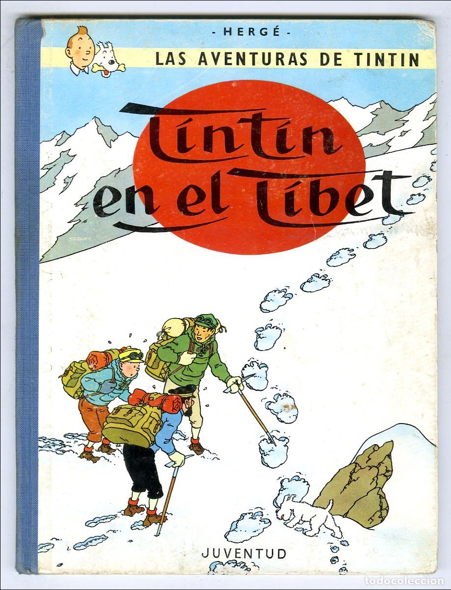 C&oacute;mics: Tint&iacute;n En El T&iacute;bet / 1 Edici&oacute;n (Juventud, 1965) - Herg&eacute;