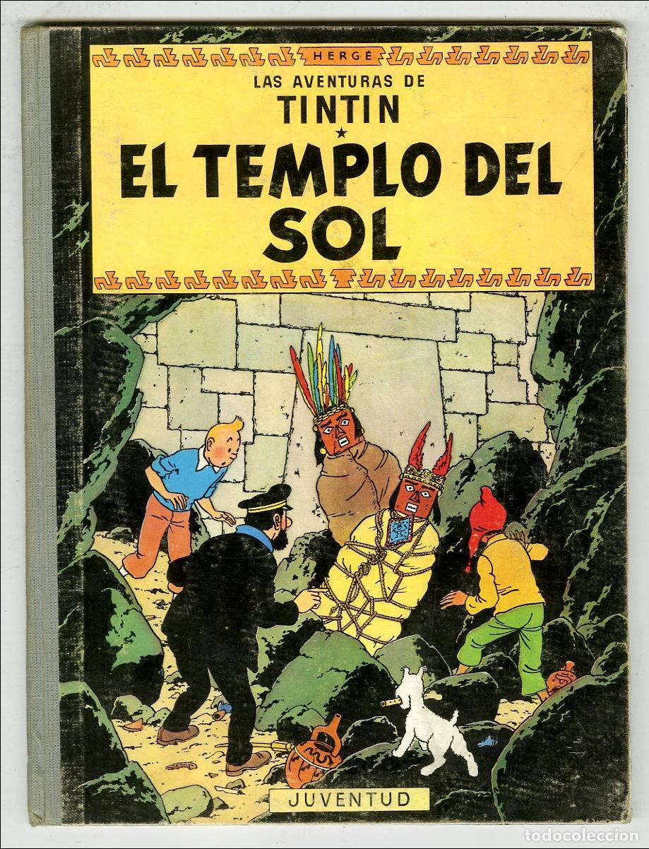 C&oacute;mics: Tint&iacute;n El Templo del Sol / 2 Edici&oacute;n (Juventud, 1961) - Herg&eacute;