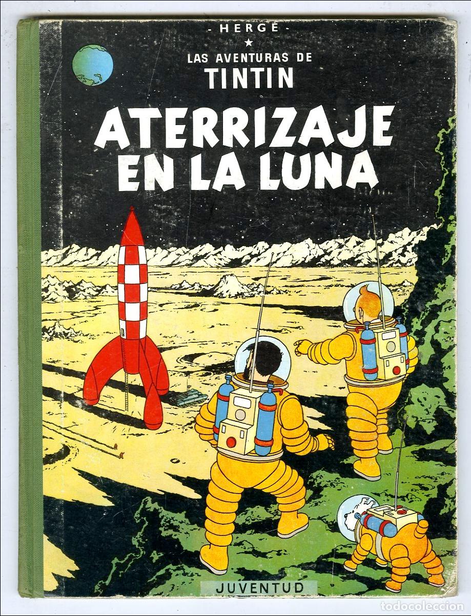 C&oacute;mics: Tint&iacute;n Aterrizaje En La Luna / 1 Edici&oacute;n (Juventud, 1965) - Herg&eacute;
