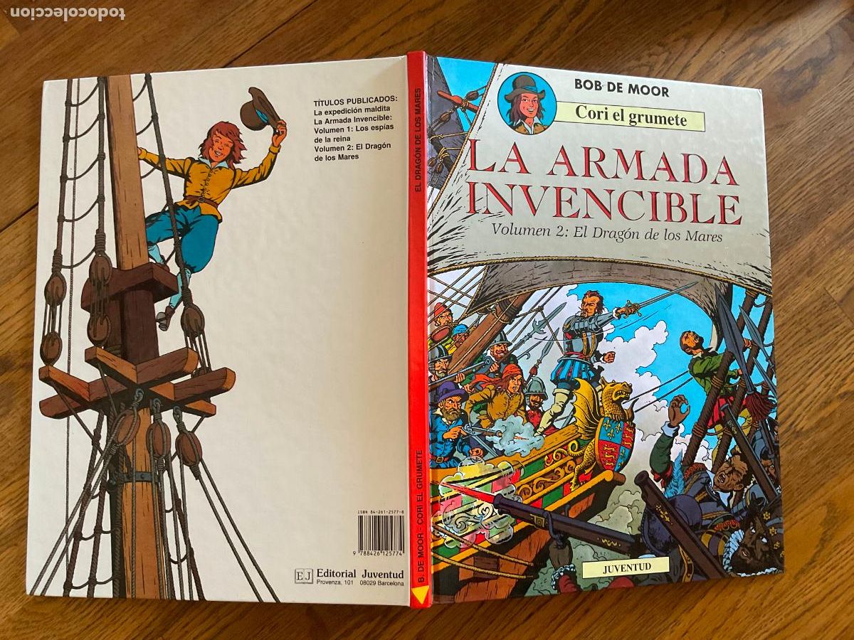 Comics: CORI EL GRUMETE - LA ARMADA INVENCIBLE . VOLUMEN 2 EL DRAG&Oacute;N DE LOS MARES - BOB DE MOOR - JUVENTUD