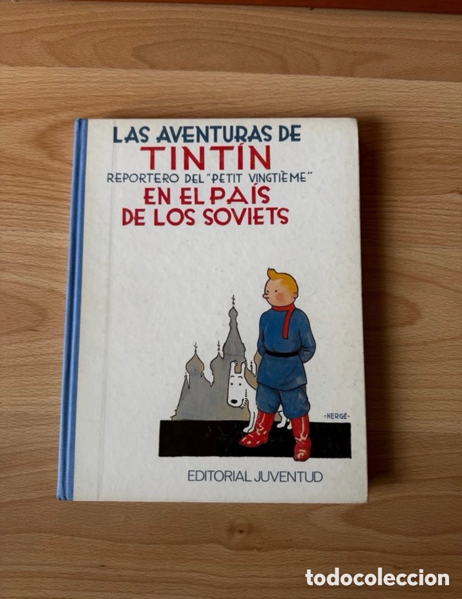 C&oacute;mics: TINTIN EN EL PAIS DE LOS SOVIETS. PRIMERA ( 1&ordf; ) EDICION. CASTELLANO, JUVENTUD. HERGE