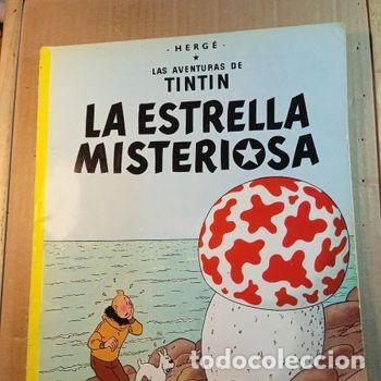 C&oacute;mics: COMIC DE TINTIN EN LA ESTRELLA MISTERIOSA DEL A&Ntilde;O 1985 TAPA BLANDA