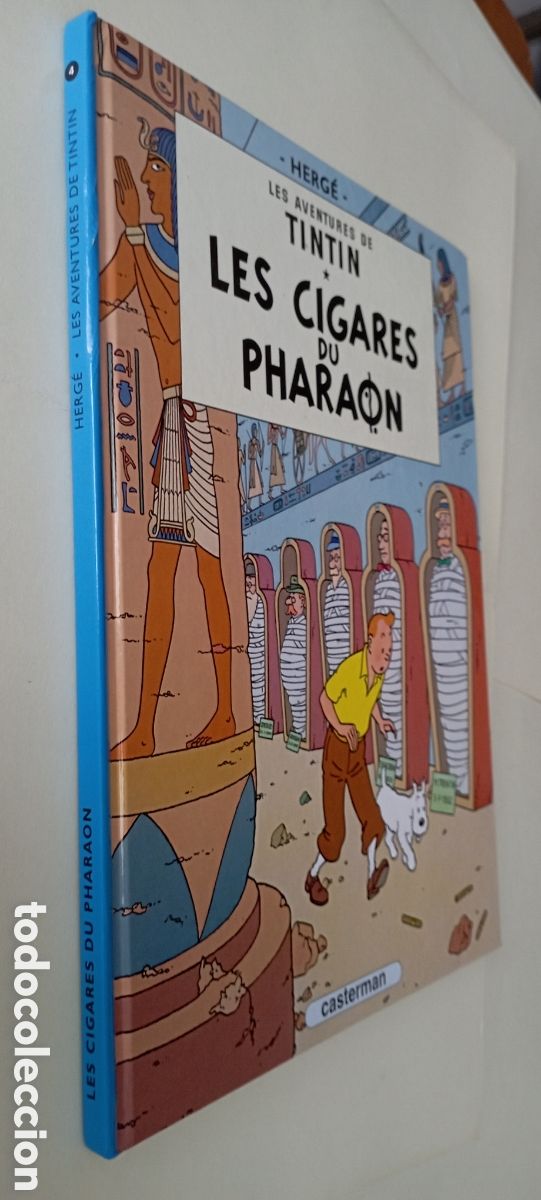 Comics: TINTIN, LES CIGARES DU PHARAON - CASTERMAN.- HERGE - muy nuvo