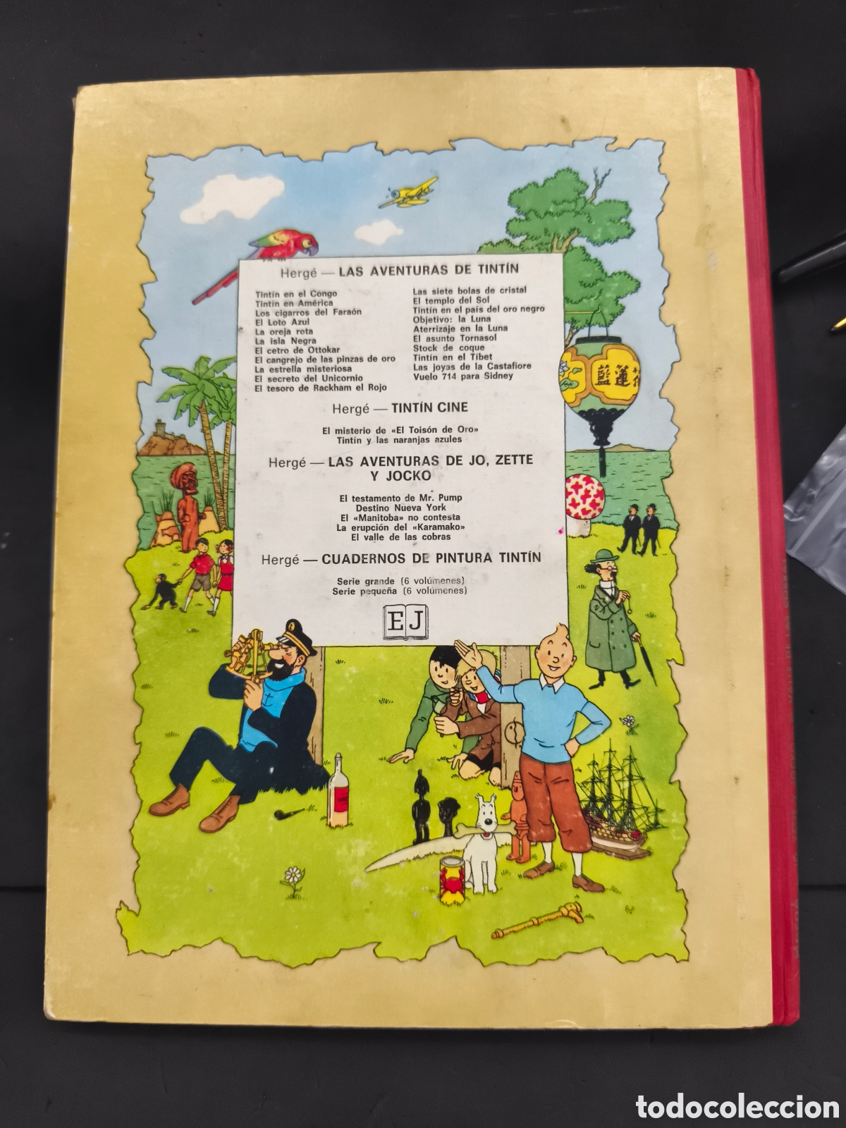 C&oacute;mics: Herge, el valle de las cobras, 1972 primera edici&oacute; - Foto 5