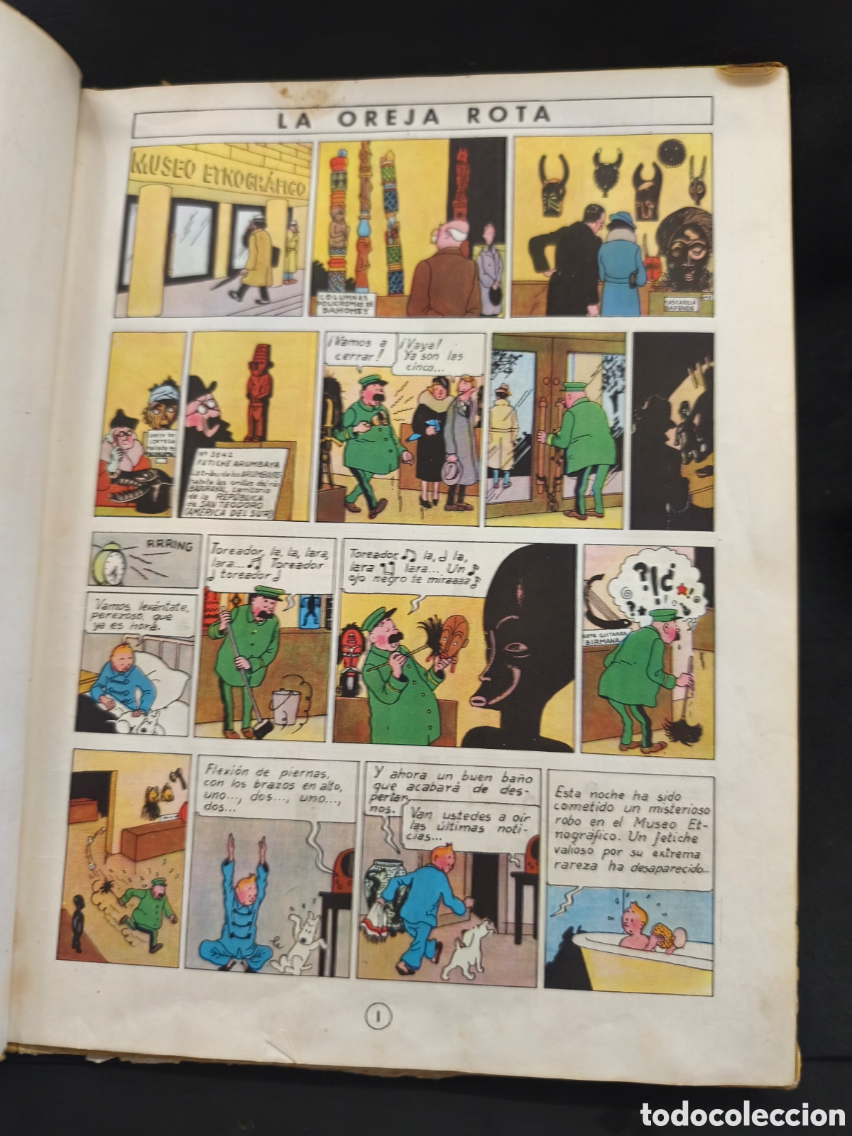 C&oacute;mics: Tint&iacute;n La oreja Rota edici&oacute;n 1965 - Foto 5