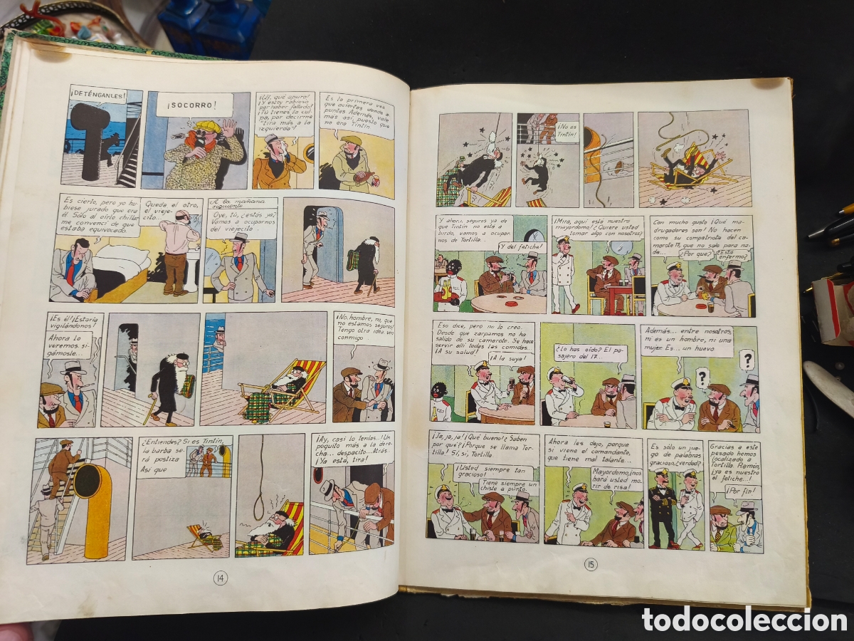 C&oacute;mics: Tint&iacute;n La oreja Rota edici&oacute;n 1965 - Foto 6