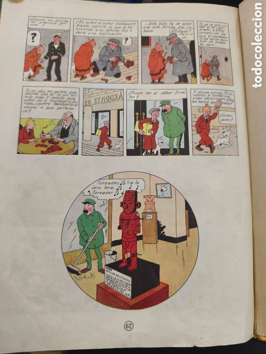 C&oacute;mics: Tint&iacute;n La oreja Rota edici&oacute;n 1965 - Foto 9
