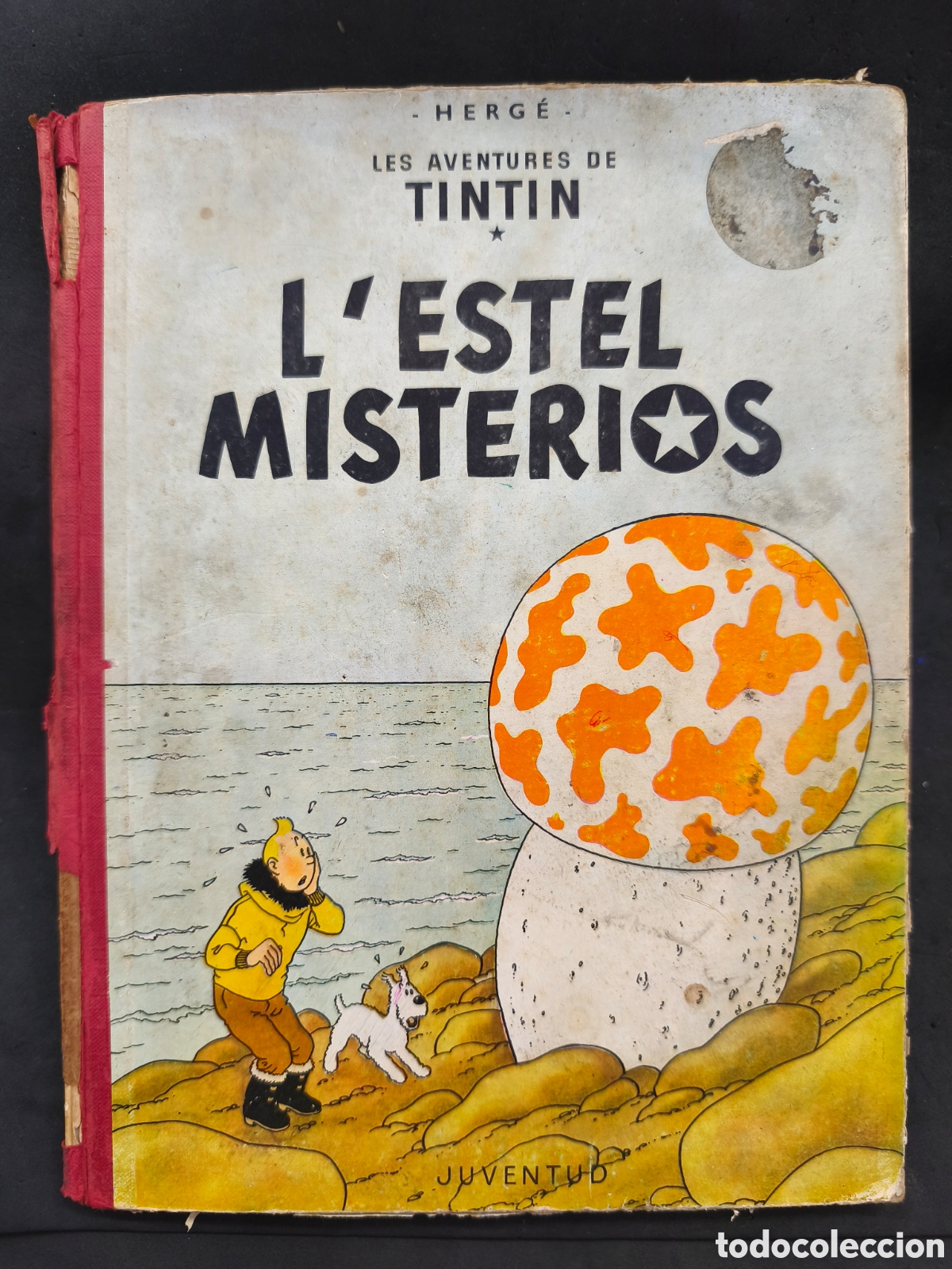 C&oacute;mics: Tint&iacute;n en catal&aacute;n L'estel misterios, 1965 primera edici&oacute;n