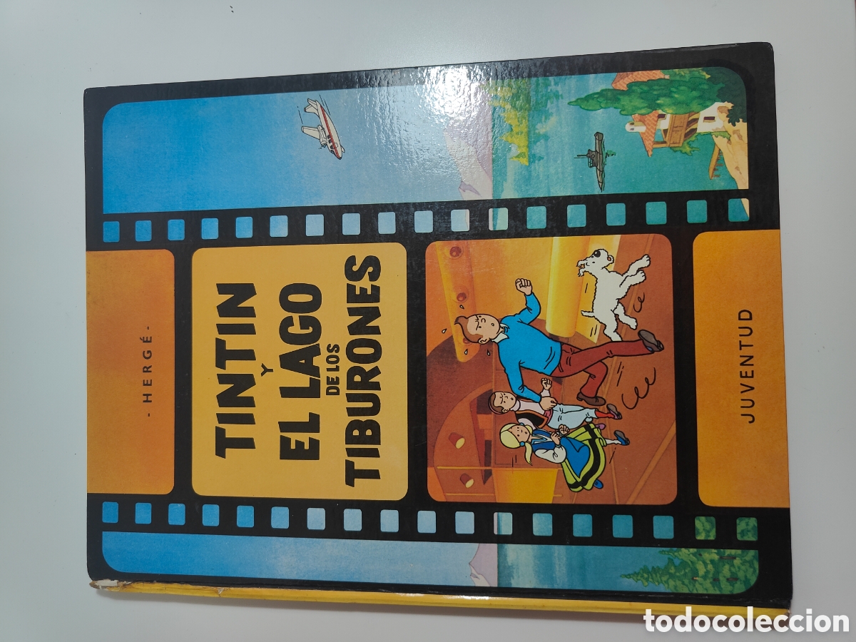 C&oacute;mics: Tint&iacute;n y el Lago de los Tiburones