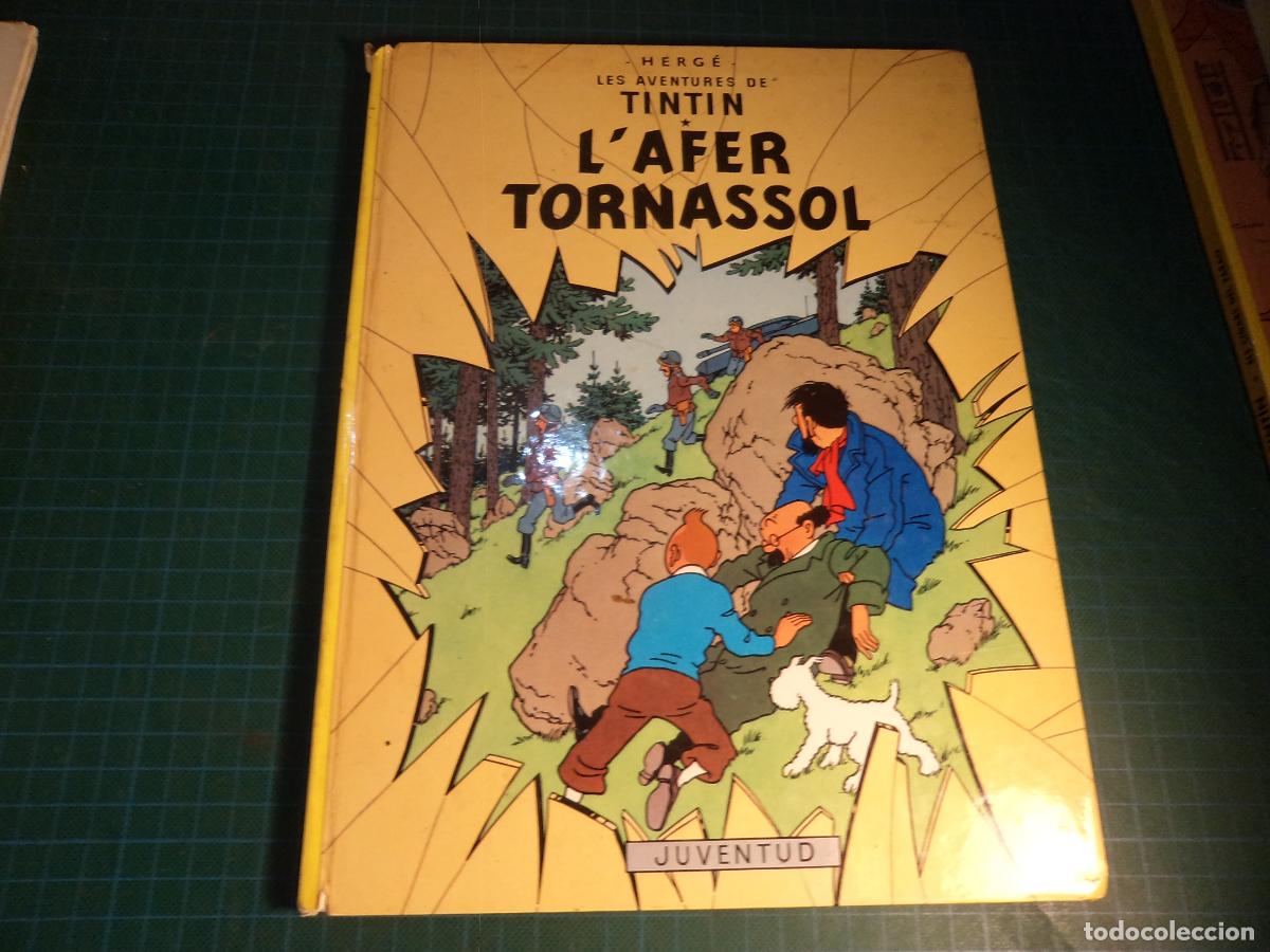 C&oacute;mics: Tintin. L'afer Tornasol. 6&ordf; edicio 1984. Juventut. En catalan.
