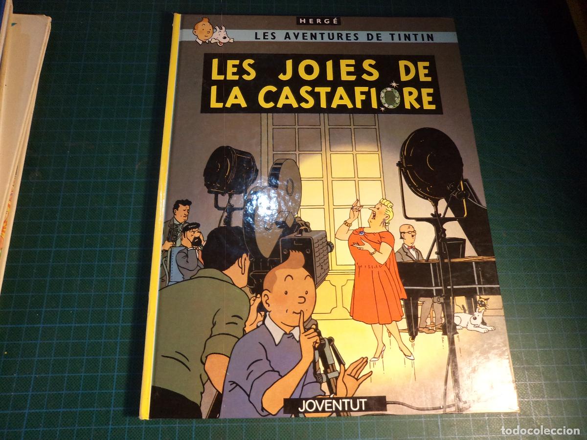 C&oacute;mics: Tintin. Les joies de la Castafiore. 6&ordf; edicio 1983. Juventut. En catalan.
