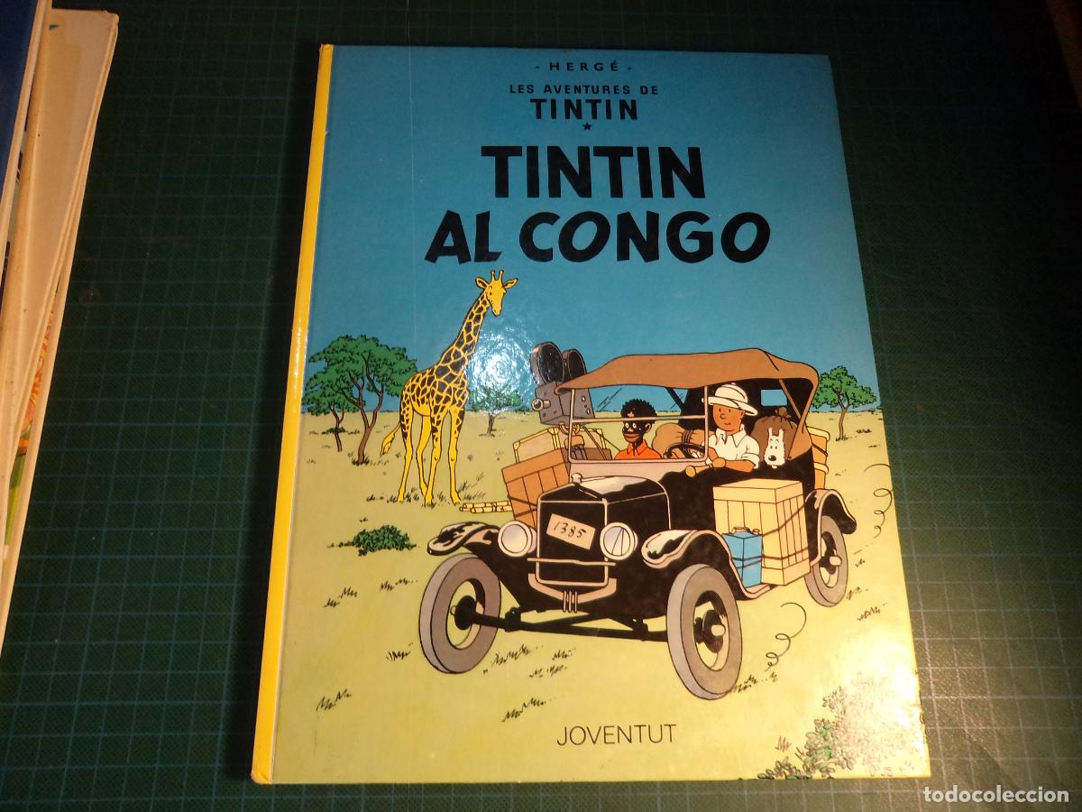 C&oacute;mics: Tintin al Congo. 5&ordf; edicio 1983. Juventut. En catalan.