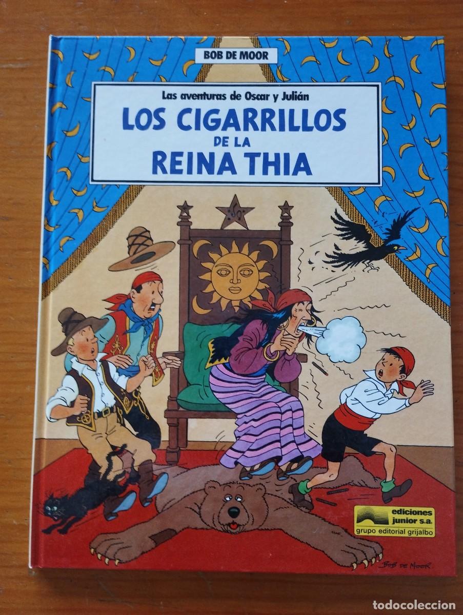 C&oacute;mics: Bob de Moor / Los cigarrillos de la reina Thia / Las aventuras de &Oacute;scar y Juli&aacute;n 5