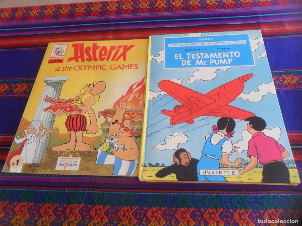 C&oacute;mics: LAS AVENTURAS DE JO ZETTE Y JOCKO EL TESTAMENTO DE Mr. PUMP JUVENTUD 3&ordf; ED 1983. REGALO ASTERIX N&ordm; 1