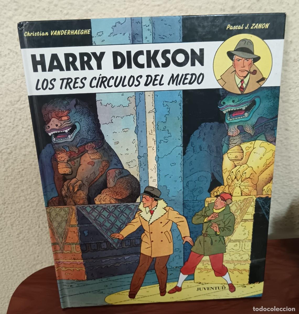 C&oacute;mics: HARRY DICKSON N&ordm; 3 LOS TRES C&Iacute;RCULOS DEL MIEDO VANDERHAEGHE ZANON EDITORIAL JUVENTUD A&Ntilde;O 1991