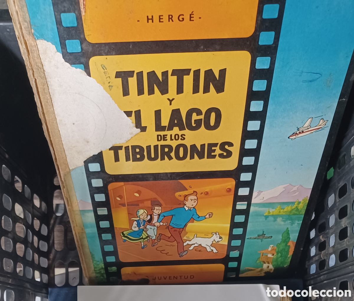Comics: Tint&iacute;n y el lago de los tiburones