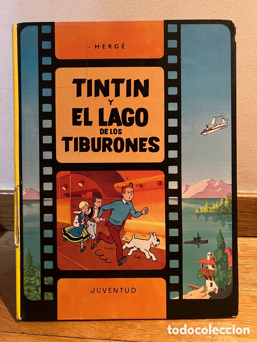 C&oacute;mics: TINTIN y EL LAGO DE LOS TIBURONES HERG&Eacute; - Foto 1