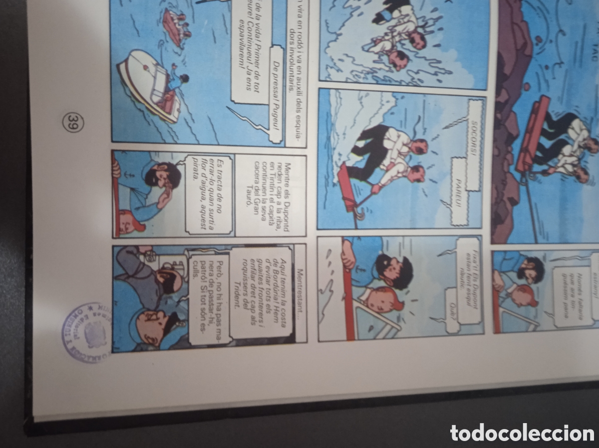 C&oacute;mics: Tint&iacute;n i el llac dels taurons - Foto 13