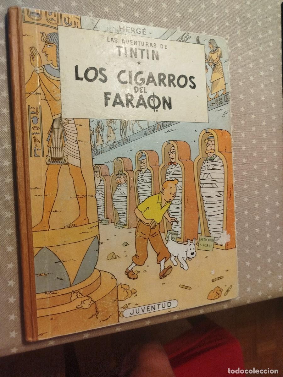 C&oacute;mics: Tintin y los cigarros del fara&oacute;n 1edicion, Tint&iacute;n en el Congo 1edicion, el Valle de las Cobras 1edic