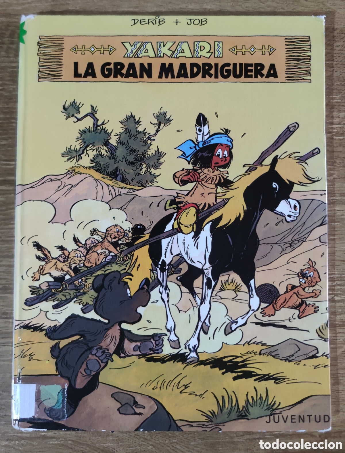 Comics: Yakari. La gran madriguera (1988) Derib + Job