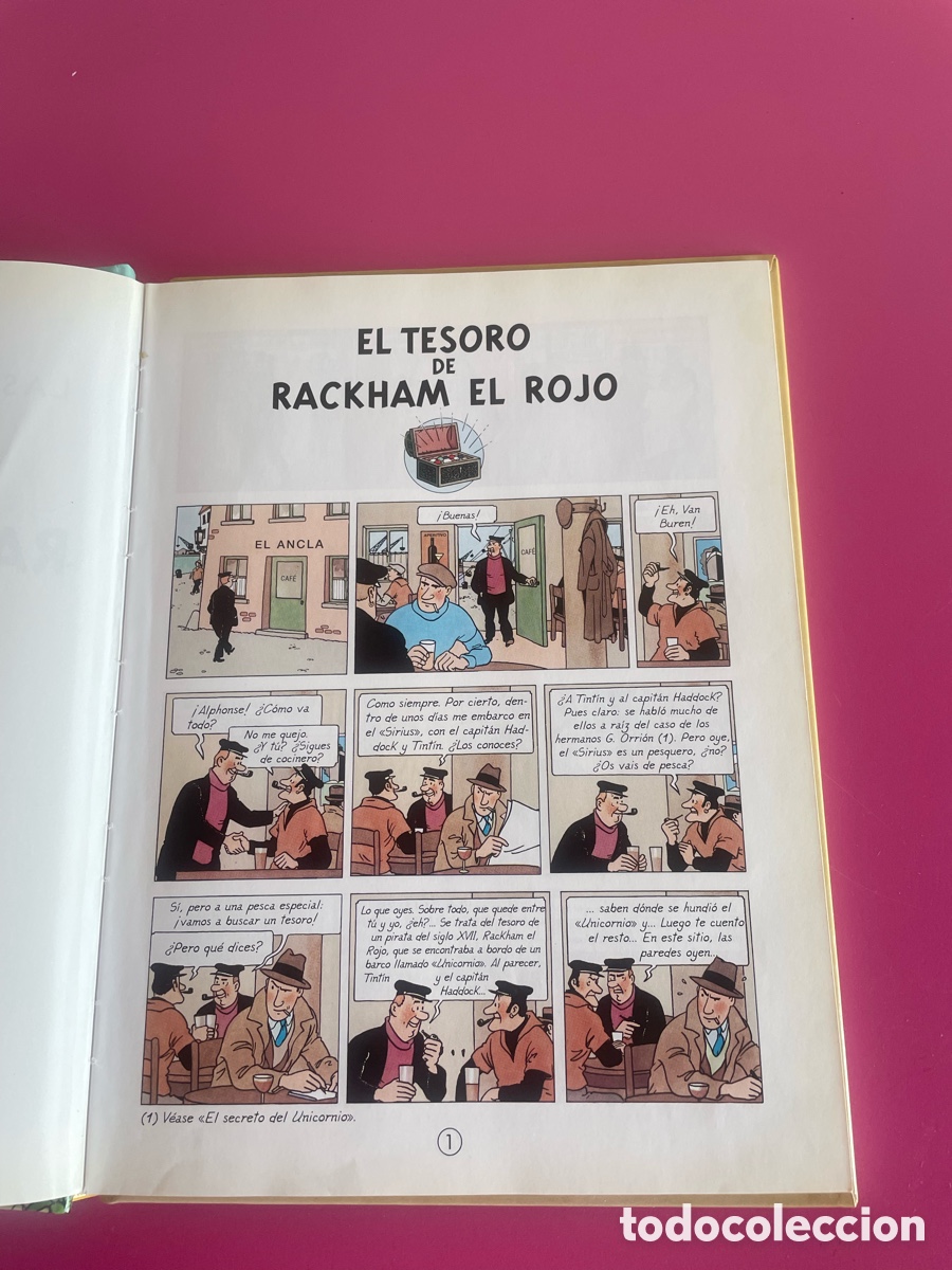 C&oacute;mics: TINTIN EL TESORO DE RACKHAM EL ROJO - CASTERMAN - Foto 4