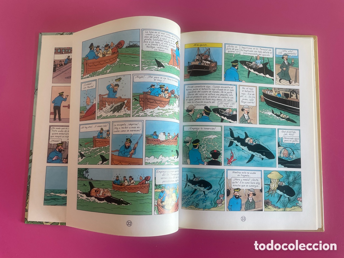 C&oacute;mics: TINTIN EL TESORO DE RACKHAM EL ROJO - CASTERMAN - Foto 5
