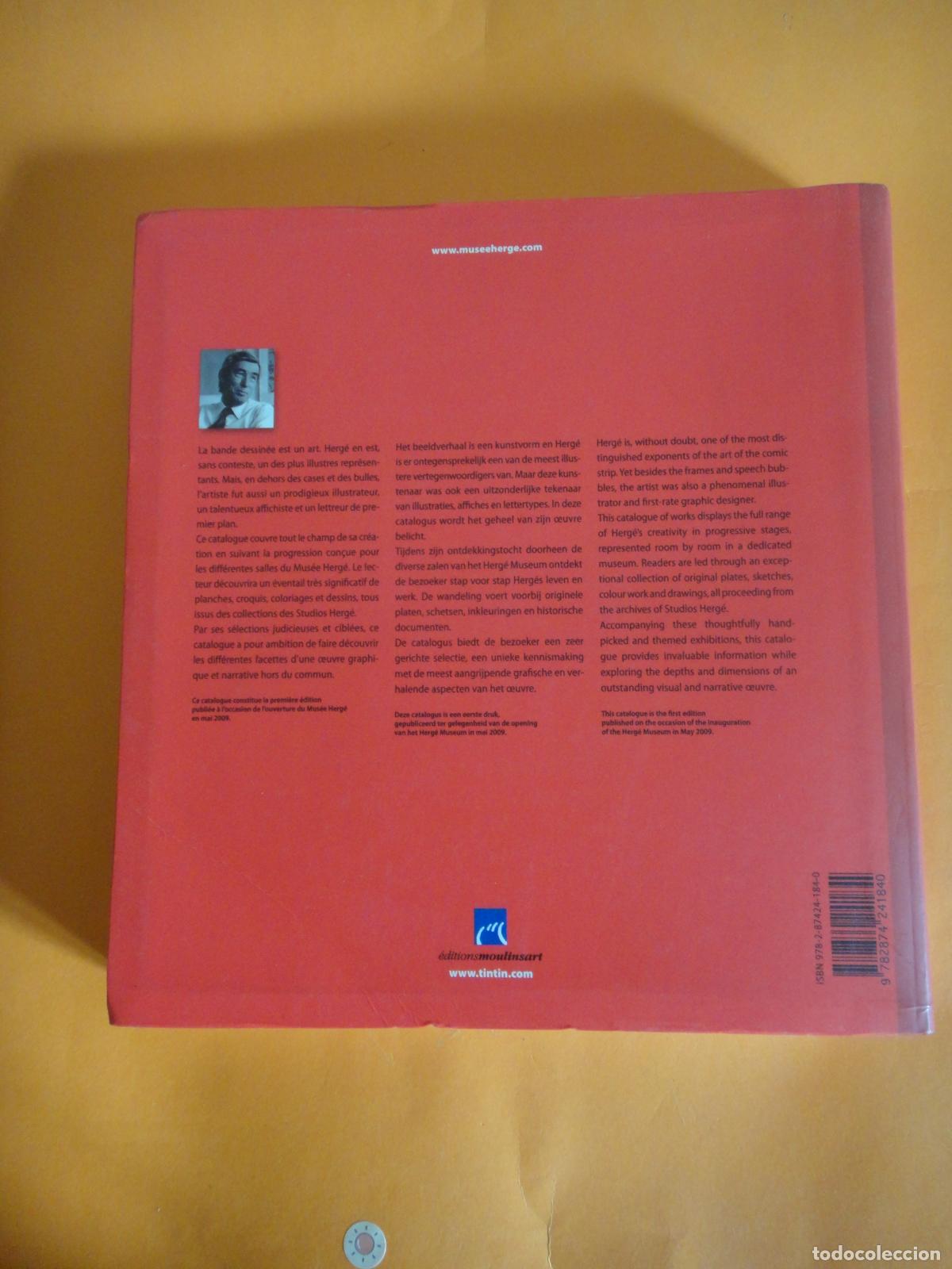 C&oacute;mics: TINTIN CATALOGO MUSEO HERGE 2009 . - Foto 2