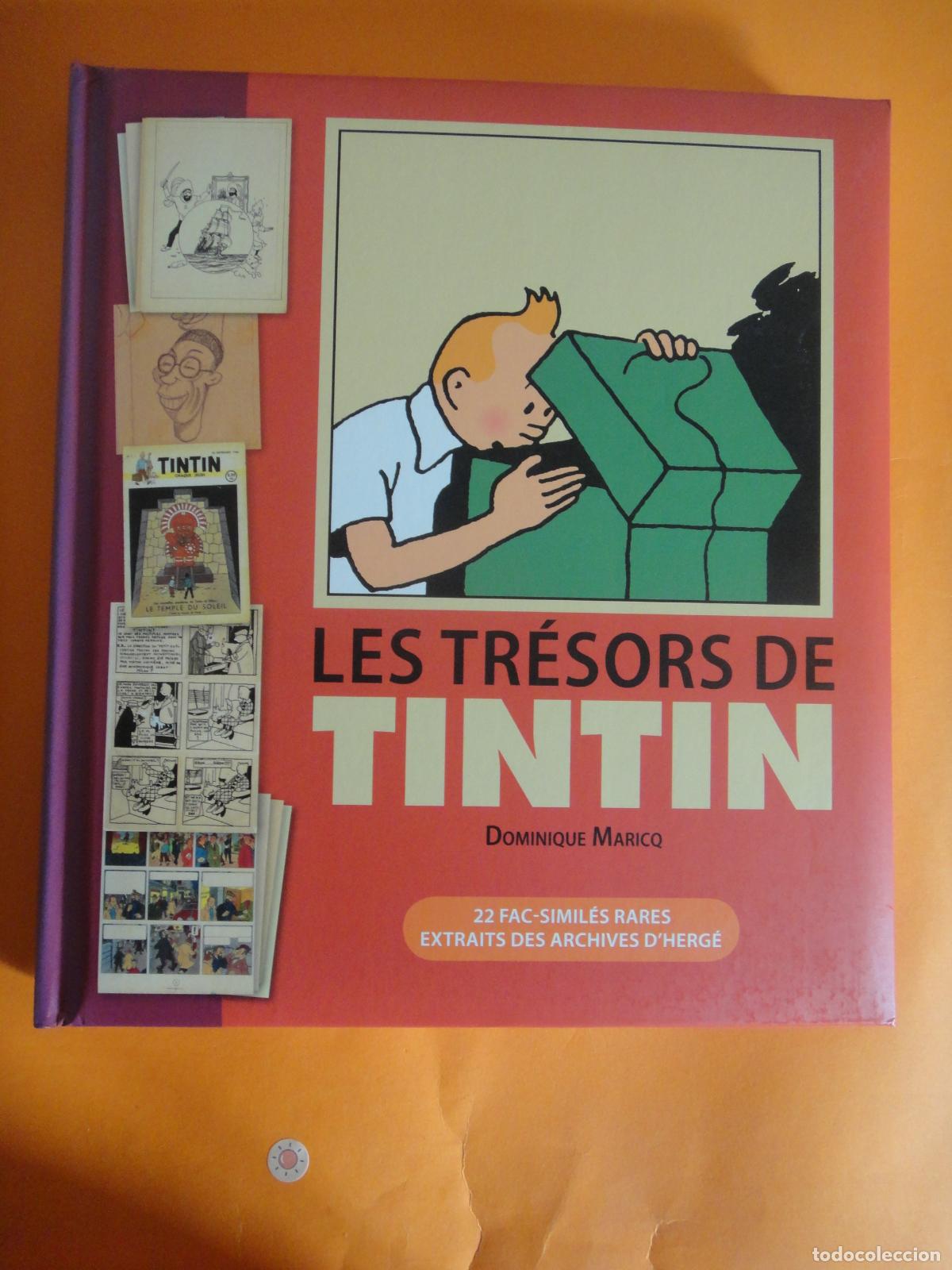 C&oacute;mics: LES TRESORS DE TINTIN - DIBUJOS Y DOCUMENTACION - FRANCES .