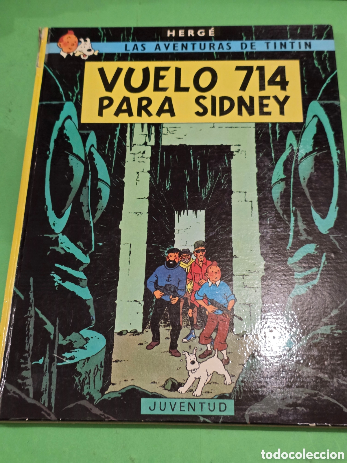 C&oacute;mics: LAS AVENTURAS DE TINTIN...&rdquo;&rdquo;VUELO 714 PARA SIDNEY&rdquo;&rdquo;... HERG&Egrave;...EDITORIAL JUVENTUD...1978...