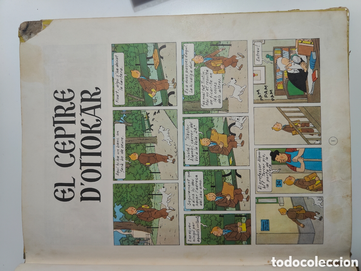 C&oacute;mics: Tint&iacute;n El Ceptre d Ottokar - Foto 3