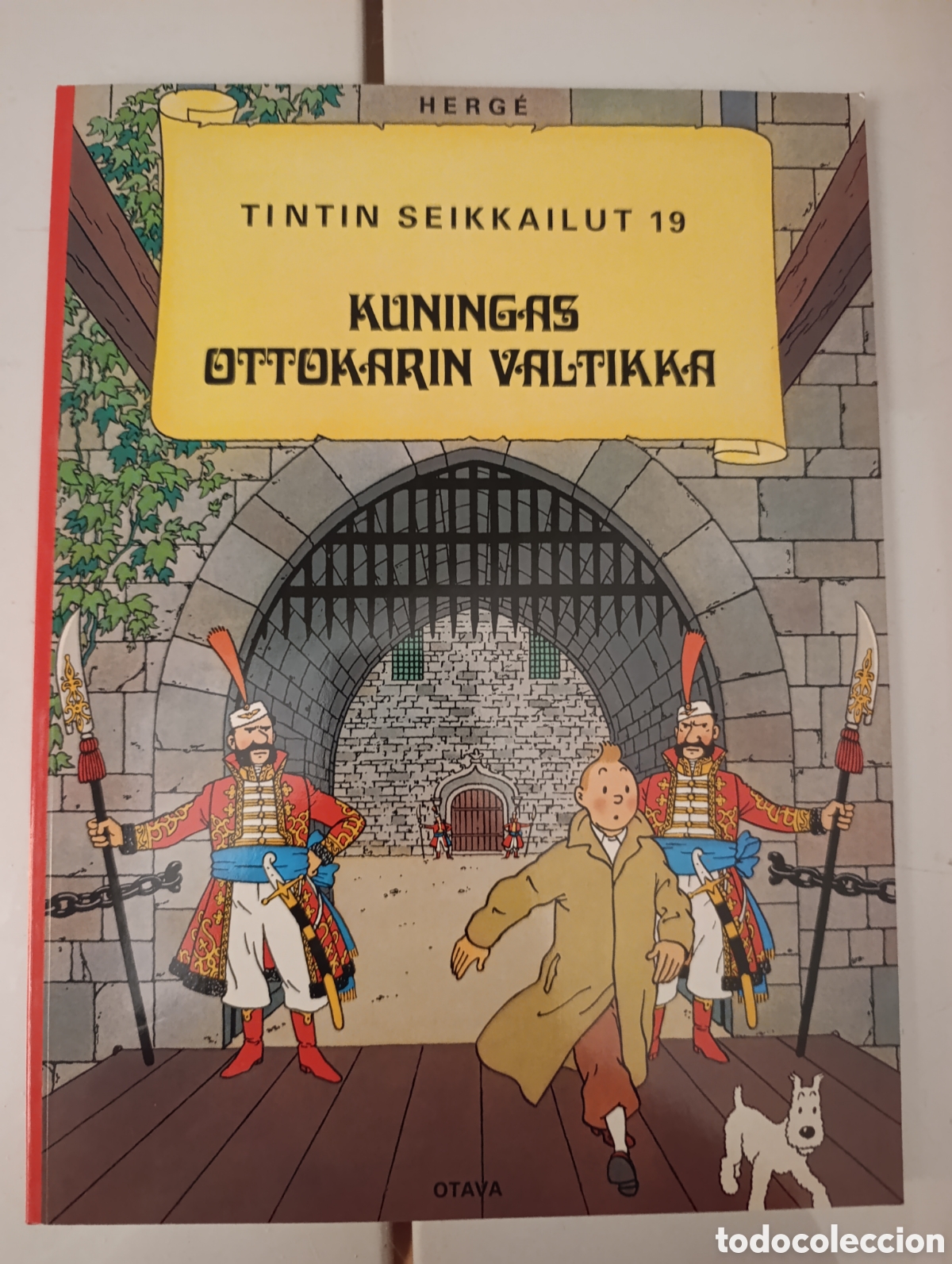Comics: TINTIN IDIOMAS - EL CETRO DE OTTOKAR - KUNINGAS OTTOKARIN VALTIKKA - FINLANDES - FINES - IDIOMA