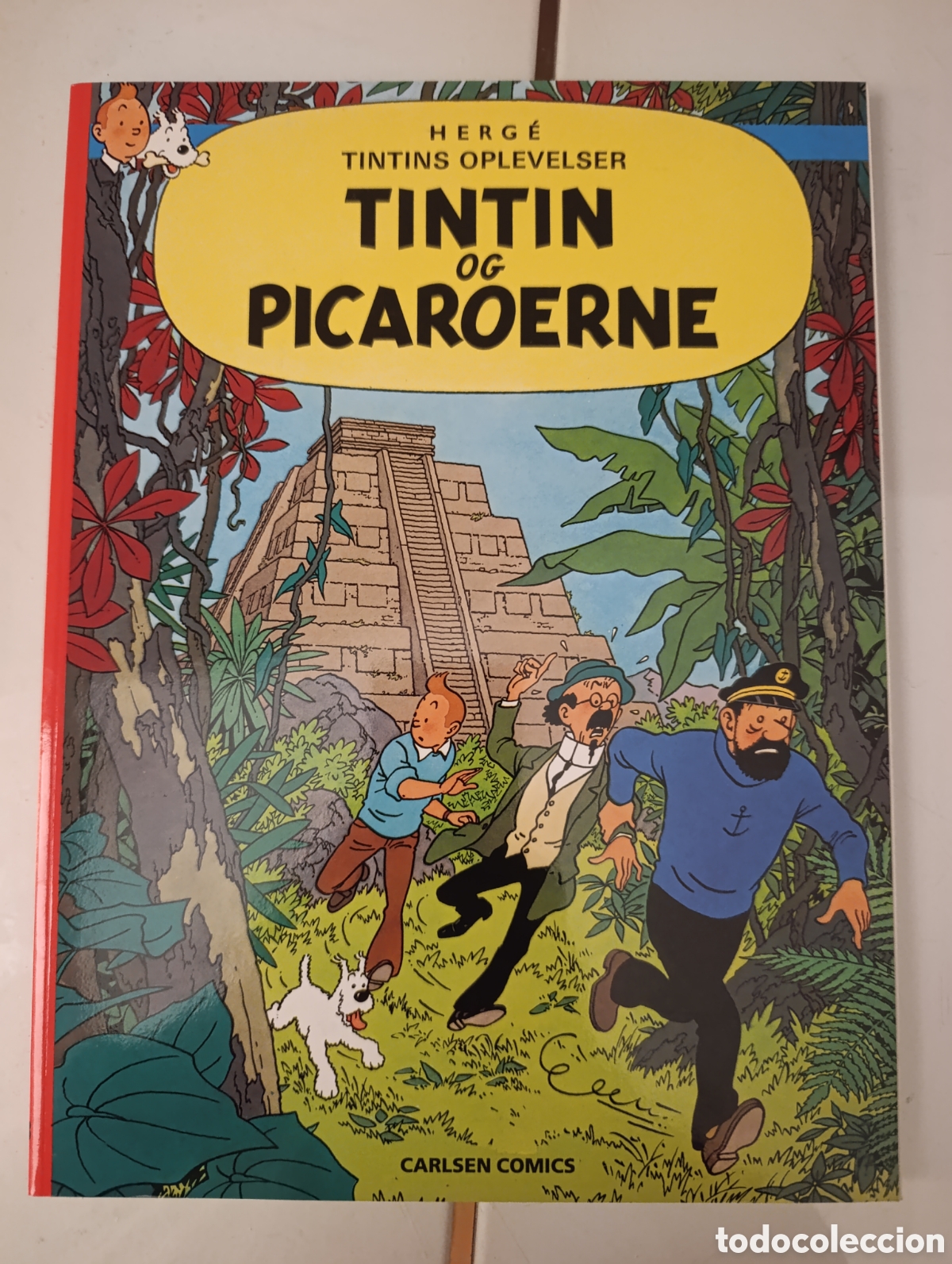 Comics : TINTIN IDIOMAS - DANES - TINTIN Y LOS PICAROS / PICAROERNE
