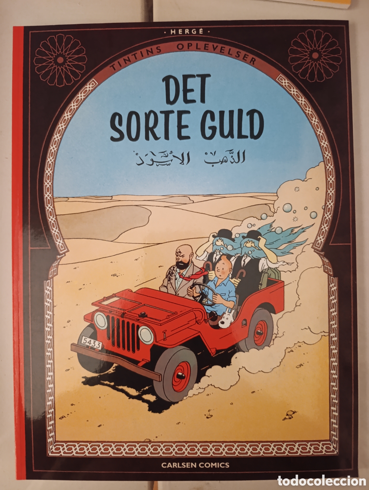 C&oacute;mics: TINTIN IDIOMAS - DANES - TINTIN EN EL PAIS DEL ORO NEGRO / DET SORTE GOLD